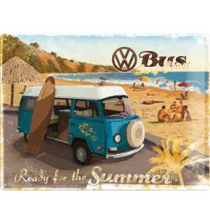 Metalna tabla - VW Bus (Ready for the Summer)