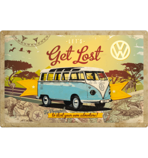 Metalna tabla - VW Let's Get Lost