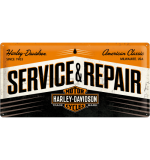 Metalna tabla - Harley & Davidson (Service & Repair)