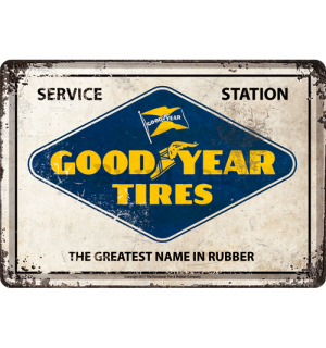 Metalna razglednica - Good Year Tires