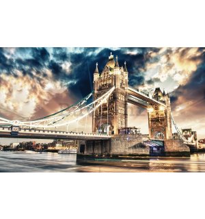 Foto tapeta Vlies: Tower Bridge (3) - 184x254 cm