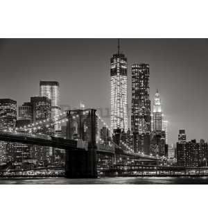 Vlies foto tapeta: Brooklyn Bridge (4) - 184x254 cm