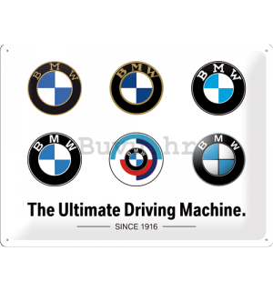 Metalna tabla: BMW (Logo Evolution) - 40x30 cm