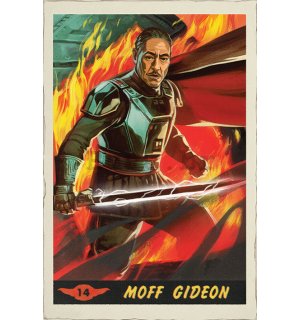 Poster - Star Wars The Mandalorian (Moff Gideon Card)