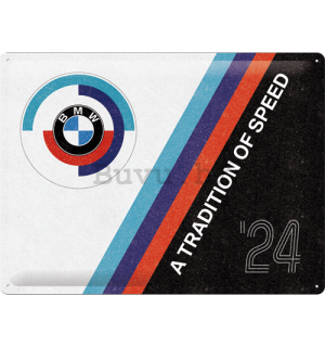Metalna tabla: BMW Motorsport (Tradition Of Speed) - 40x30 cm