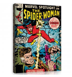 Slika na platnu: The Spider-Woman (comics) - 80x60 cm