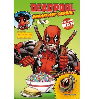 Poster - Deadpool (Cereal)