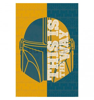 Plakát - Star Wars Mandalorian (This is the Way)