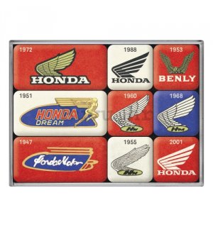 Set magneta - Honda MC - Logo Evolution