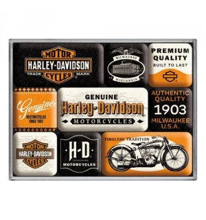 Set magneta - Harley-Davidson - Genuine Motorcycles Milwaukee