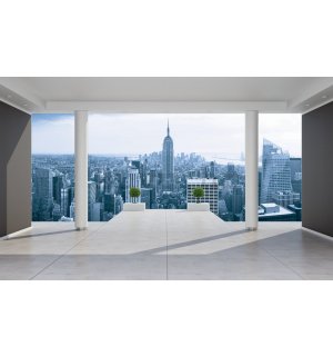 Foto tapeta: Vidik na Manhattan (Terasa) - 254x368 cm