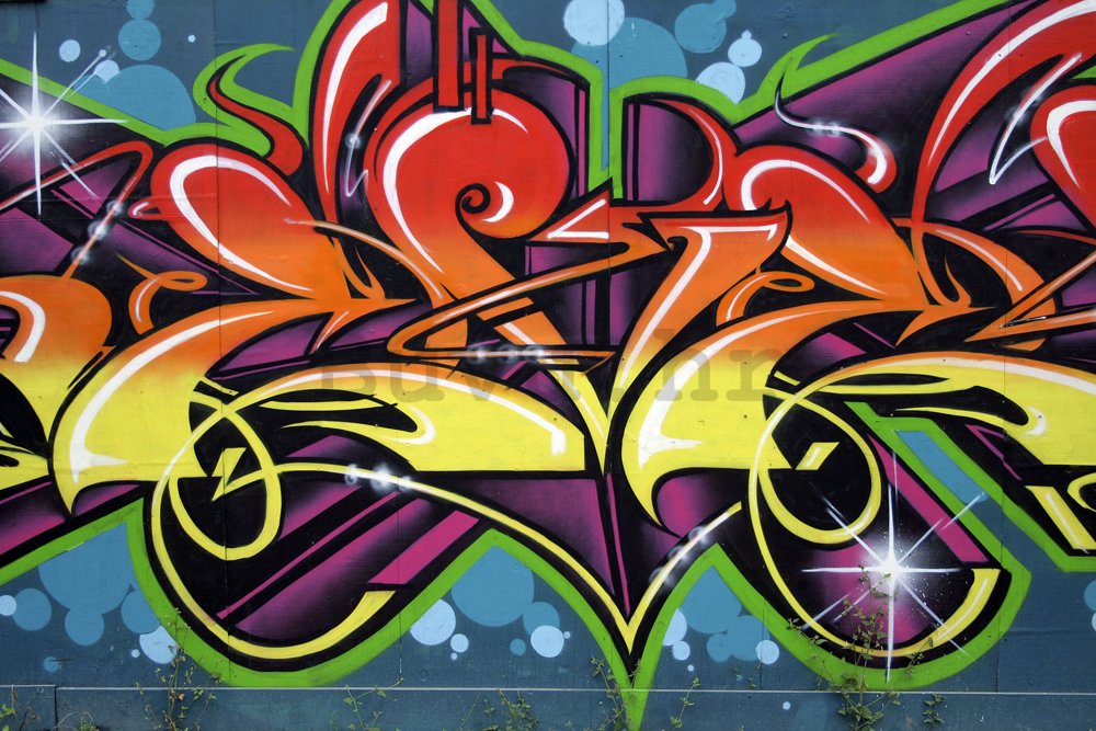 Foto tapeta: Graffiti (1) - 254x368 cm