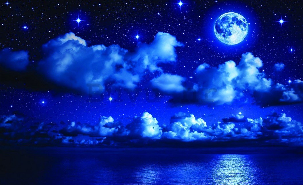 Foto tapeta: Mjesečna noć - 184x254 cm