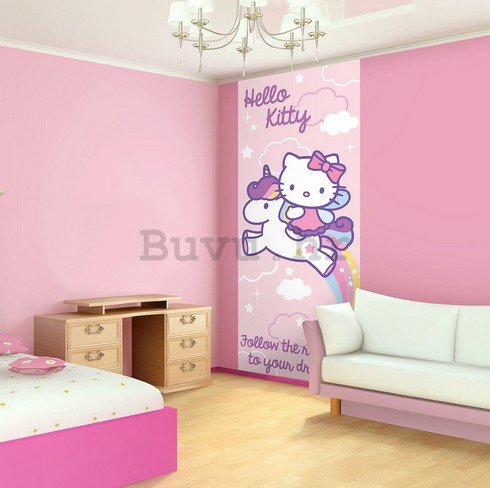Foto tapeta: Hello Kitty (duga) - 211x91 cm