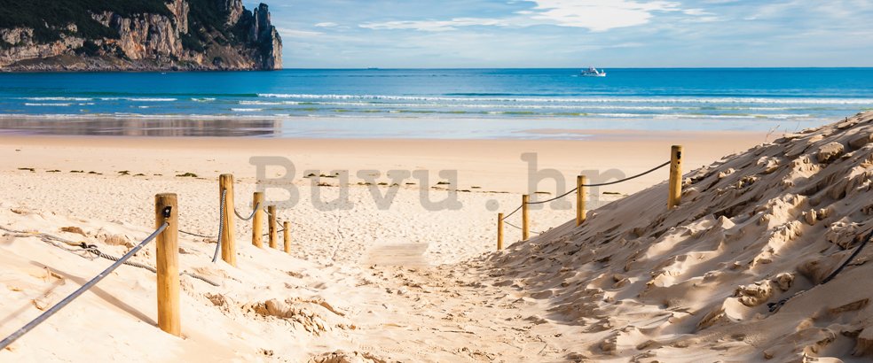 Foto tapeta: Pješčana plaža (2) - 104x250 cm