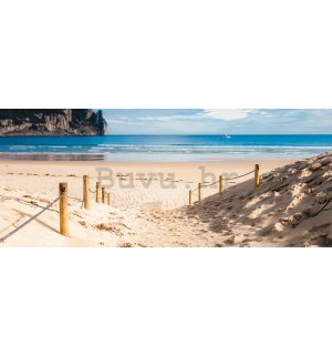 Foto tapeta: Pješčana plaža (2) - 104x250 cm