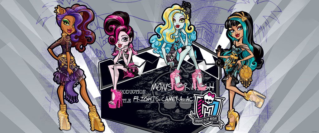 Foto tapeta: Monster High (4) - 104x250 cm