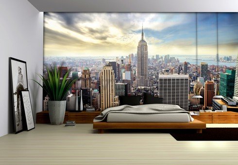 Foto tapeta: Pogled na New York - 184x254 cm
