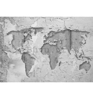 Foto tapeta: Umjetnička karta svijeta (2) - 184x254 cm