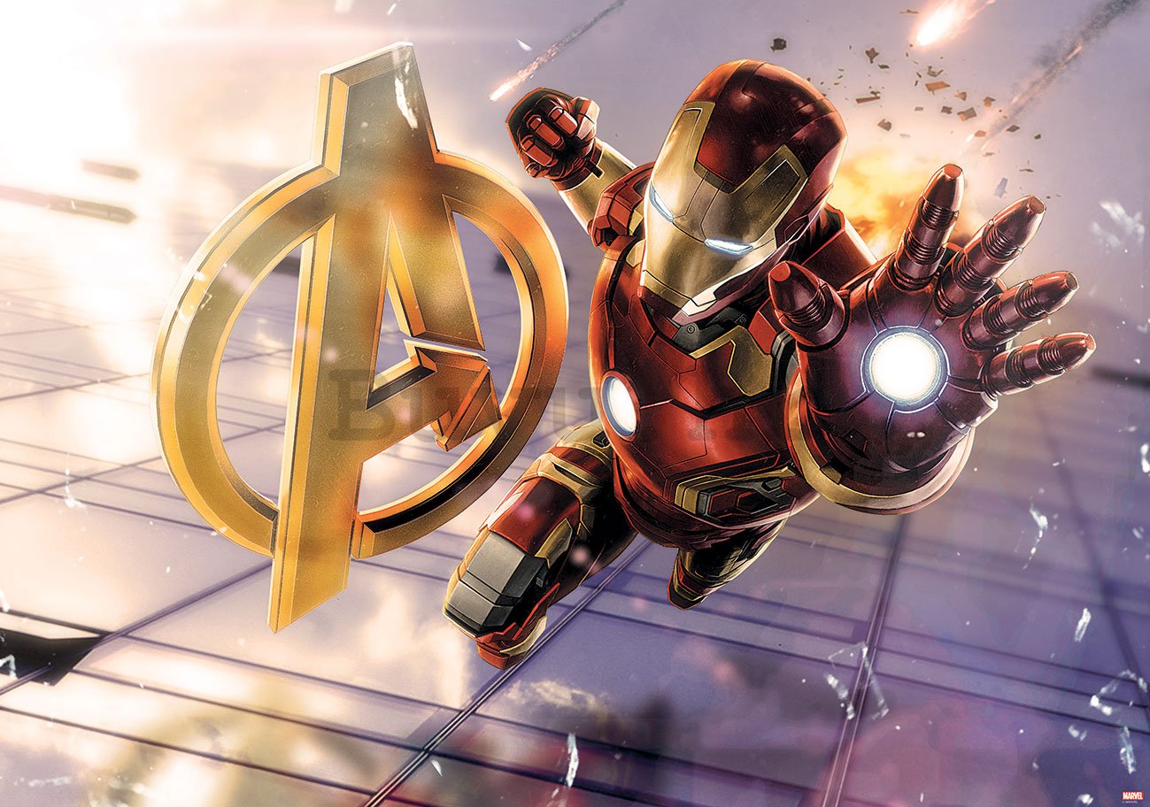 Foto tapeta: Avengers (Iron Man) - 254x368 cm