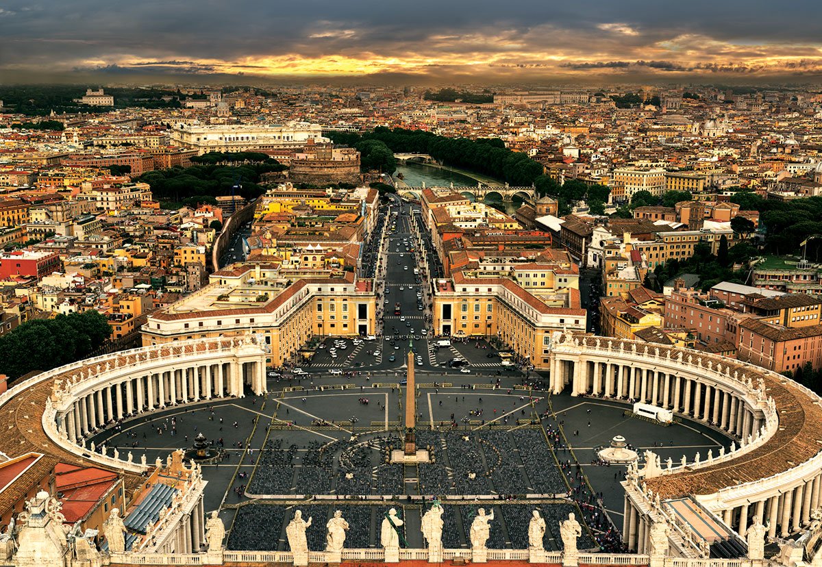 Foto tapeta: Vatikan - 254x368 cm