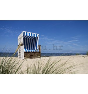 Foto tapeta: Ležaljka na plaži - 184x254 cm