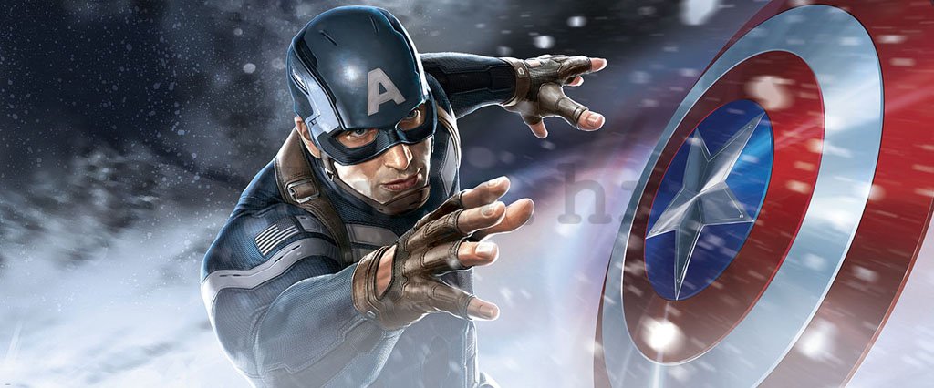 Foto tapeta: Captain America (1) - 104x250 cm