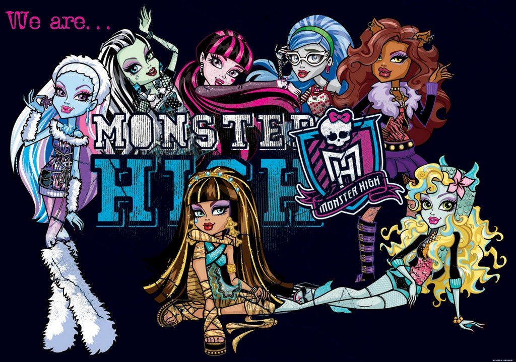 Foto tapeta: Monster High (5) - 184x254 cm