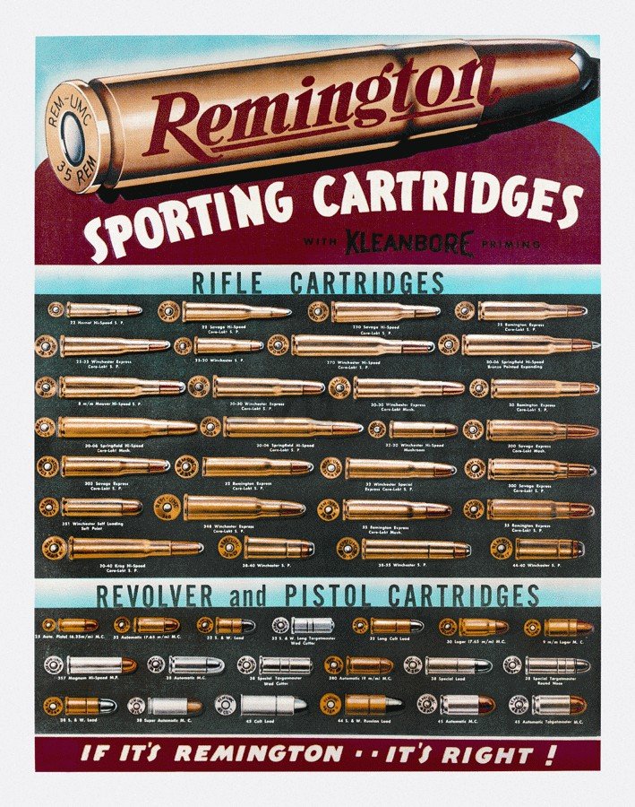 Metalna tabla - Remington (Sporting Cartridge)