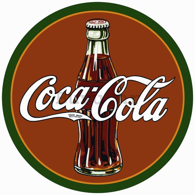 Metalna tabla - Coca-Cola (klasični logotip)