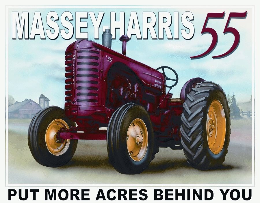 Metalna tabla - Massey-Harris 55