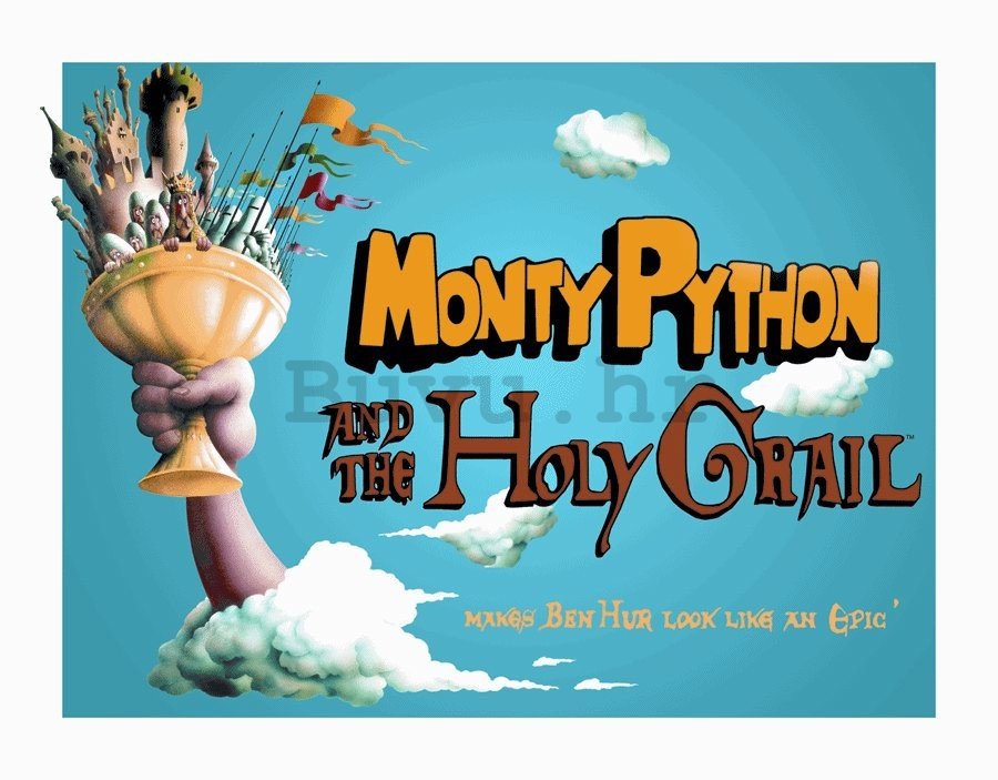 Metalna tabla - Monty Python (Holy Grail)