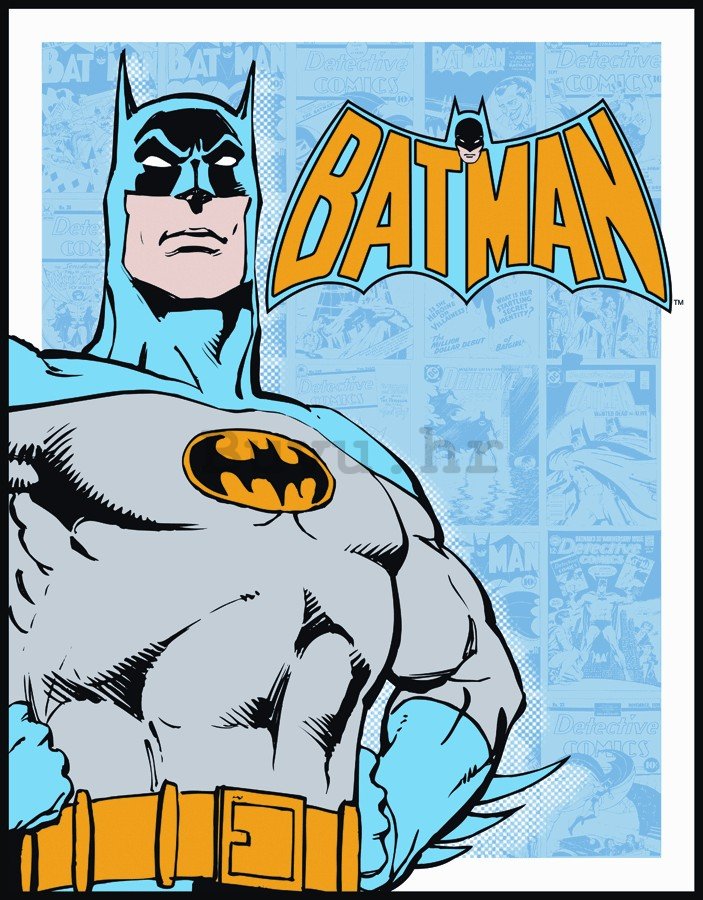 Metalna tabla - Batman (Retro Panels)