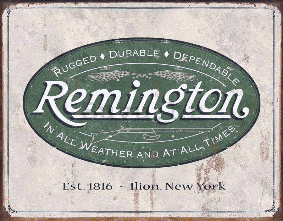 Metalna tabla - Remington r. 1816