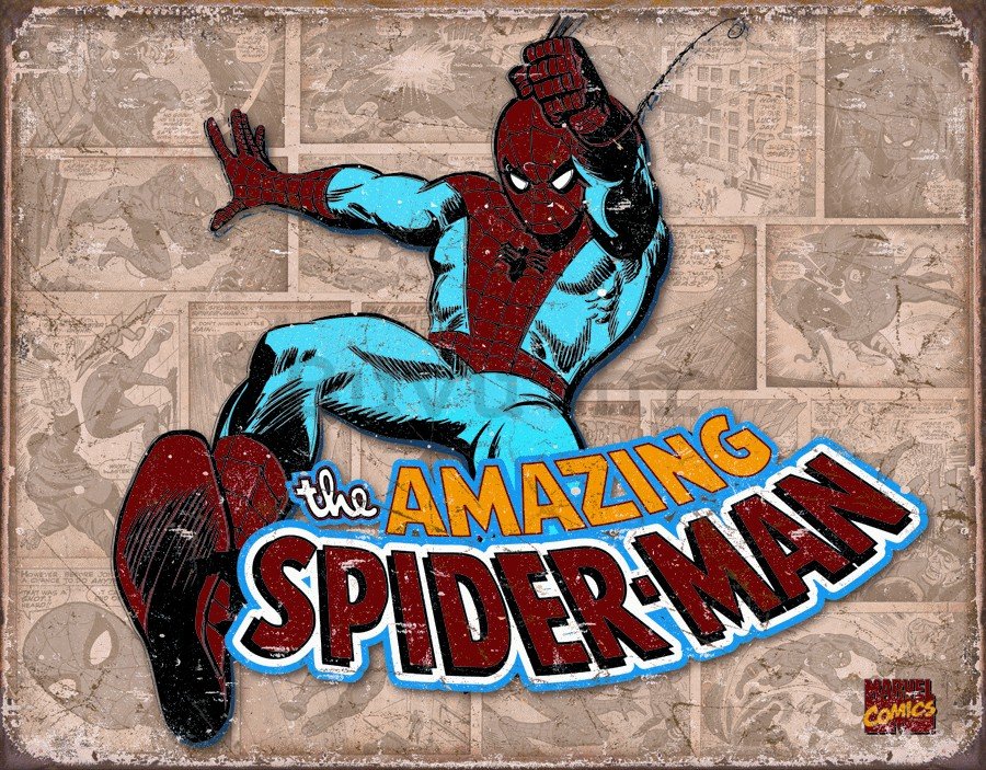 Metalna tabla - The Amazing Spiderman (2)