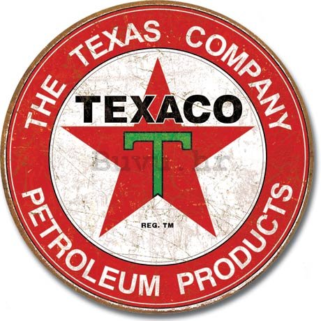 Metalna tabla - Texaco (The Texas Company)