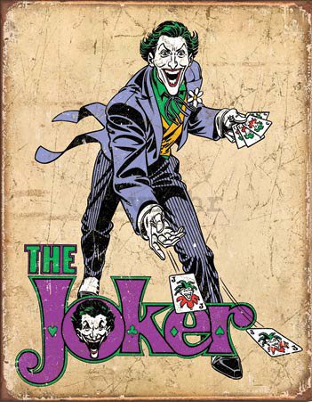 Metalna tabla - The Joker