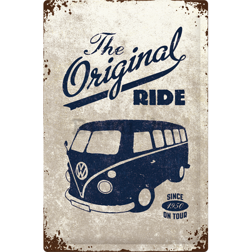 Metalna tabla: VW The Original Ride - 60x40 cm