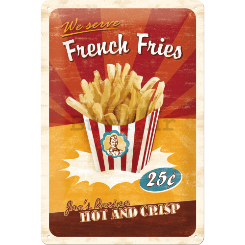 Metalna tabla - French Fries