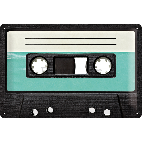 Metalna tabla - Retro Cassette