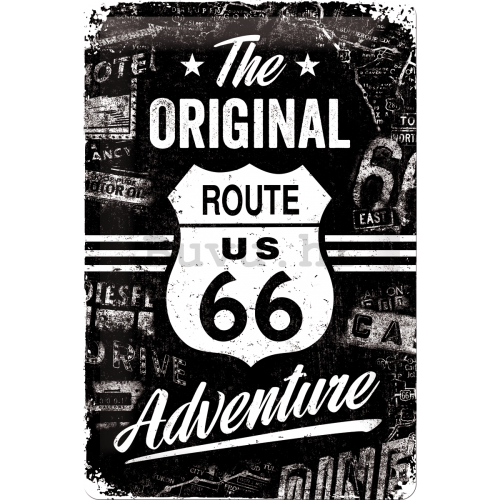 Metalna tabla - Route 66 (The Original Adventure)