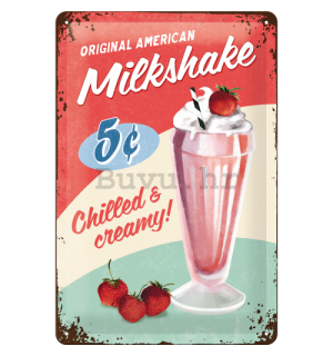 Metalna tabla - Milkshake