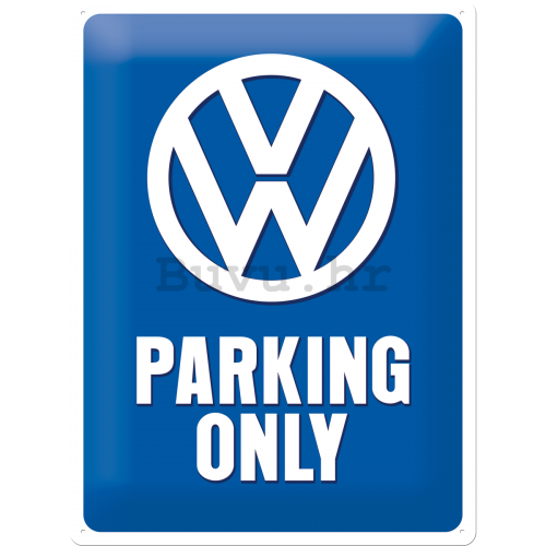 Metalna tabla - Volkswagen Parking Only
