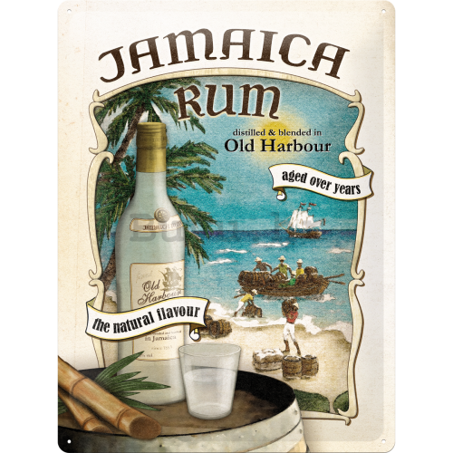 Metalna tabla - Jamaica Rum