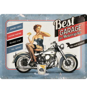 Metalna tabla - Best Garage For Motorcycles