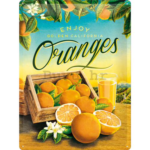Metalna tabla - Oranges
