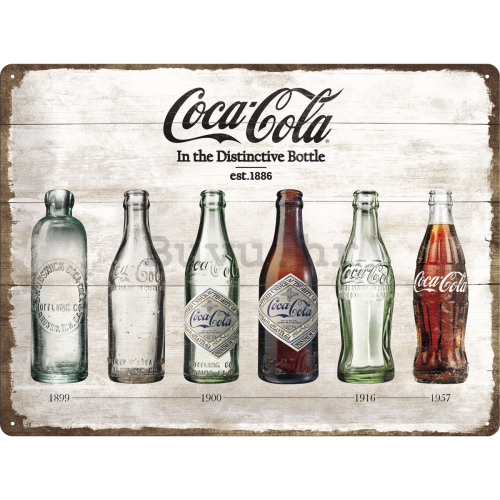 Metalna tabla - Coca-Cola (boce)