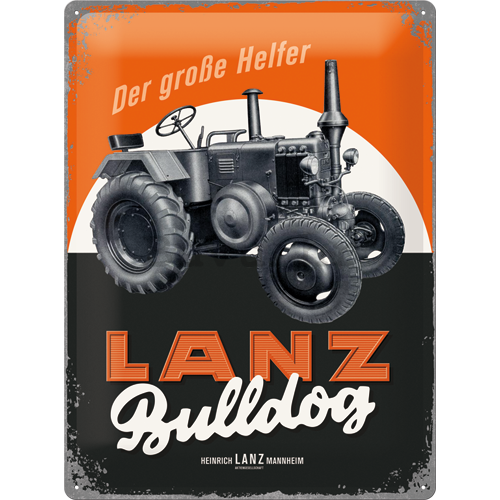 Metalna tabla - LANZ Bulldog