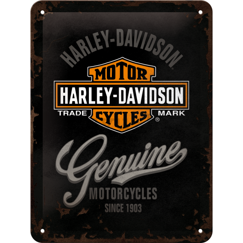 Metalna tabla - Harley-Davidson Genuine Logo