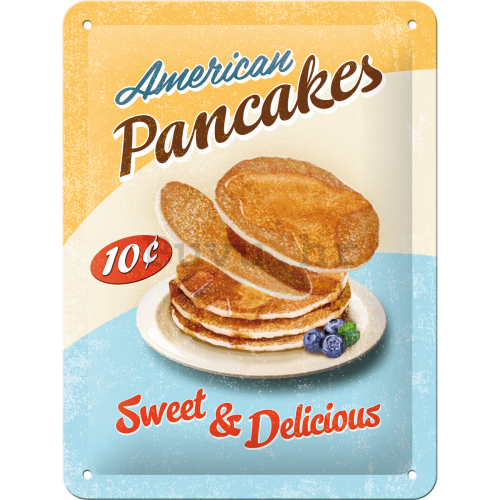 Metalna tabla - American Pancakes